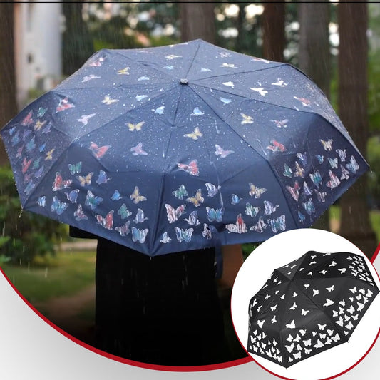 Colour changing Butterfly umbrella
