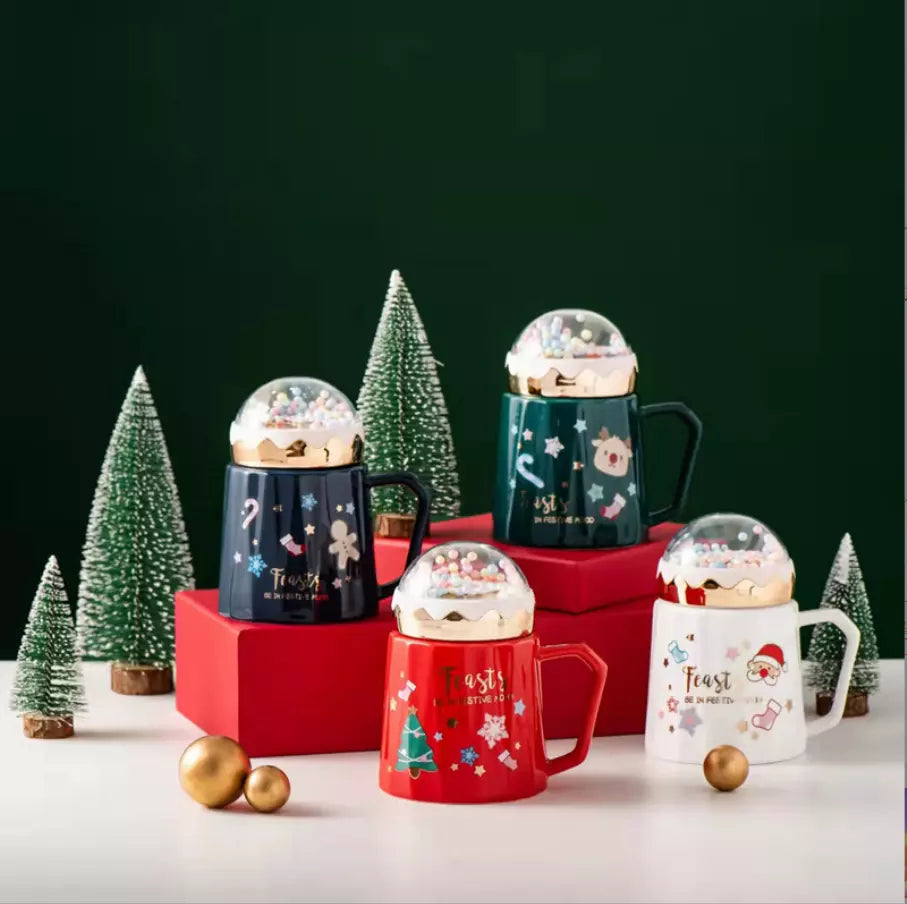 Confetti Christmas mug