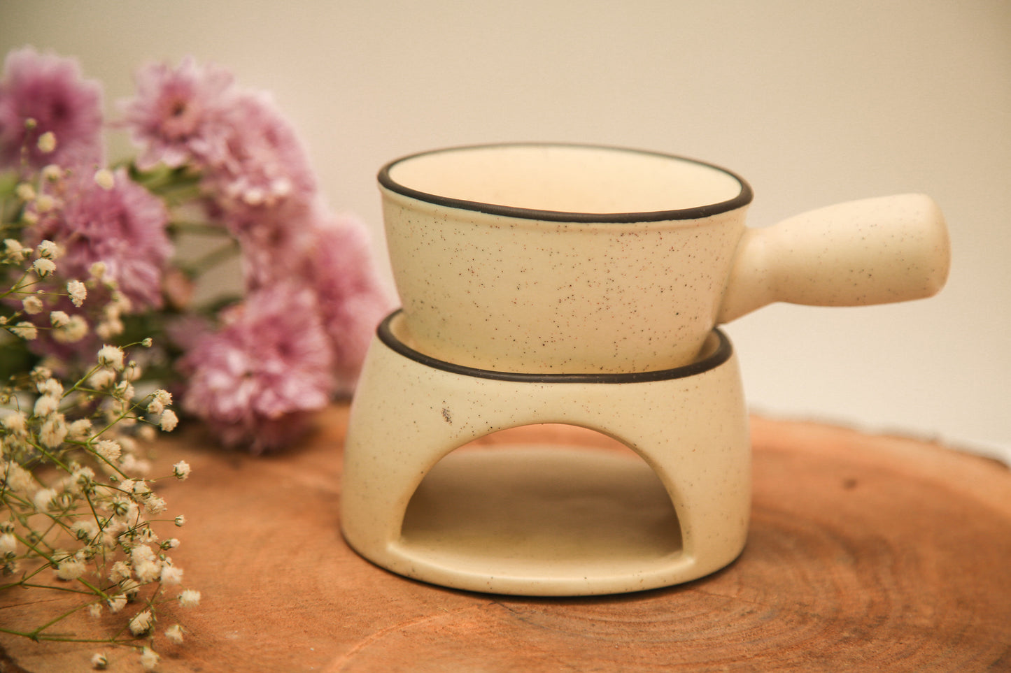 Ceramic Fondue pot