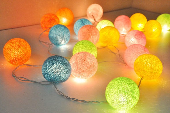Ball lights multicolour
