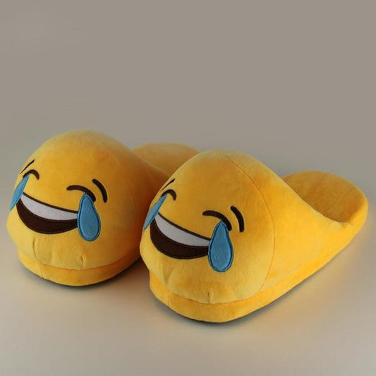 Emoji Slippers Cry out loud